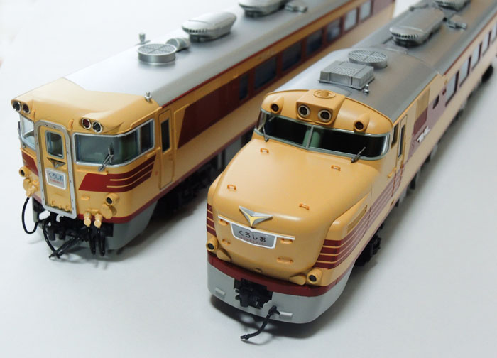 KATO HO キハ82 4両セット 入線 : 鉄道LOG