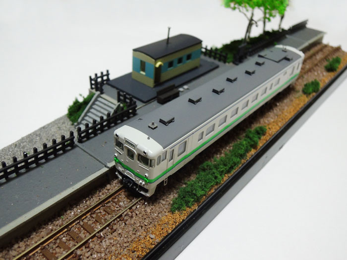 北海道風ジオラマ、4モジュール完成 : 鉄道LOG