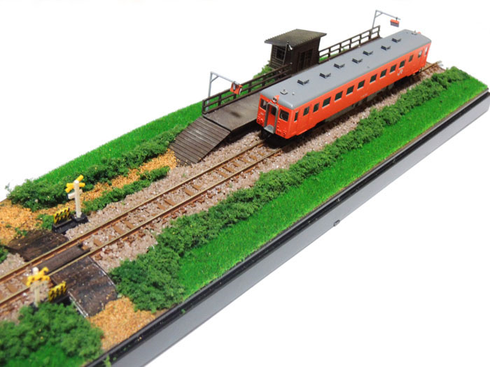 北海道風ジオラマ、4モジュール完成 : 鉄道LOG