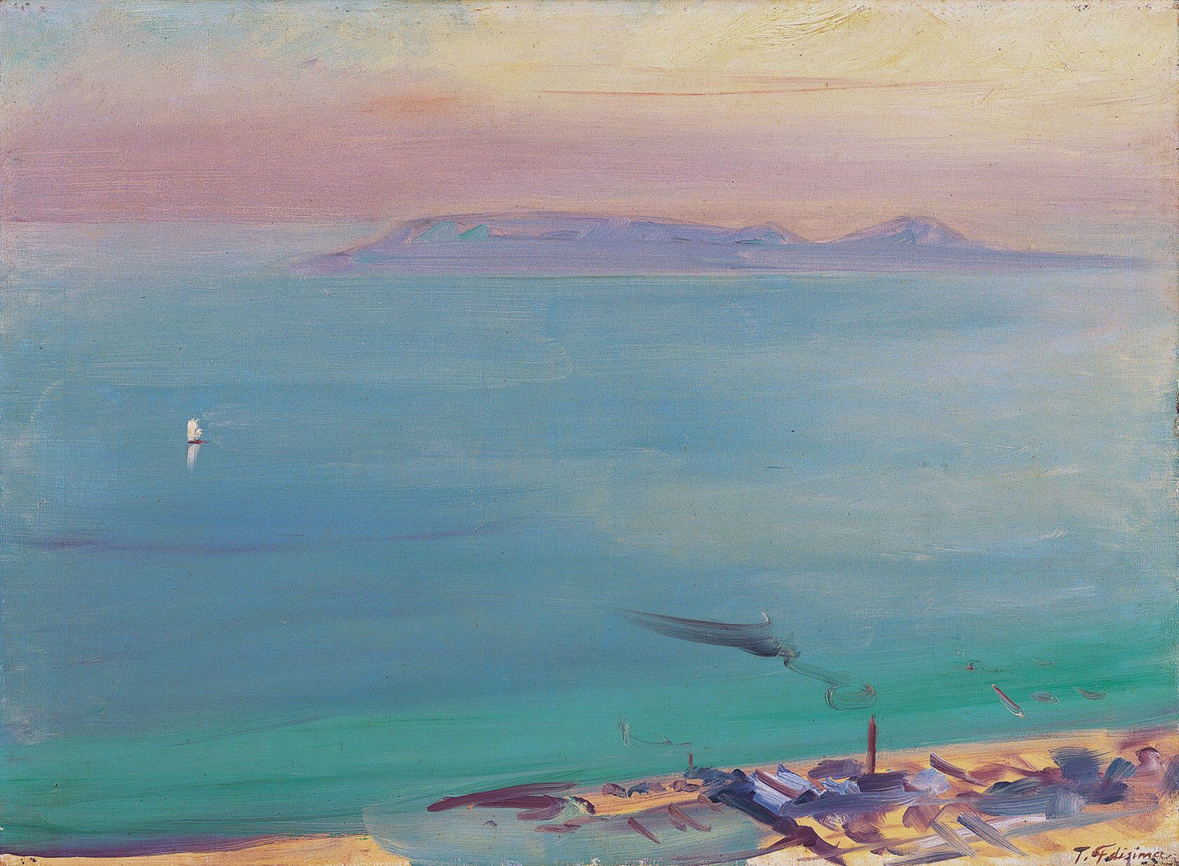 藤島武二： 屋島よりの遠望｜見えてくる光景 －コレクションの現在地