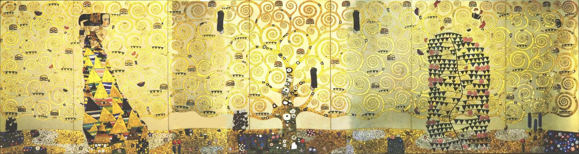 クリムトと日本美術｜ストックレー・フリーズ（生命の樹