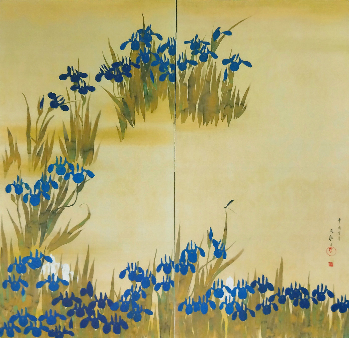 酒井抱一の細密描写｜燕子花から秋草図｜江戸琳派の芸術 : クラシック