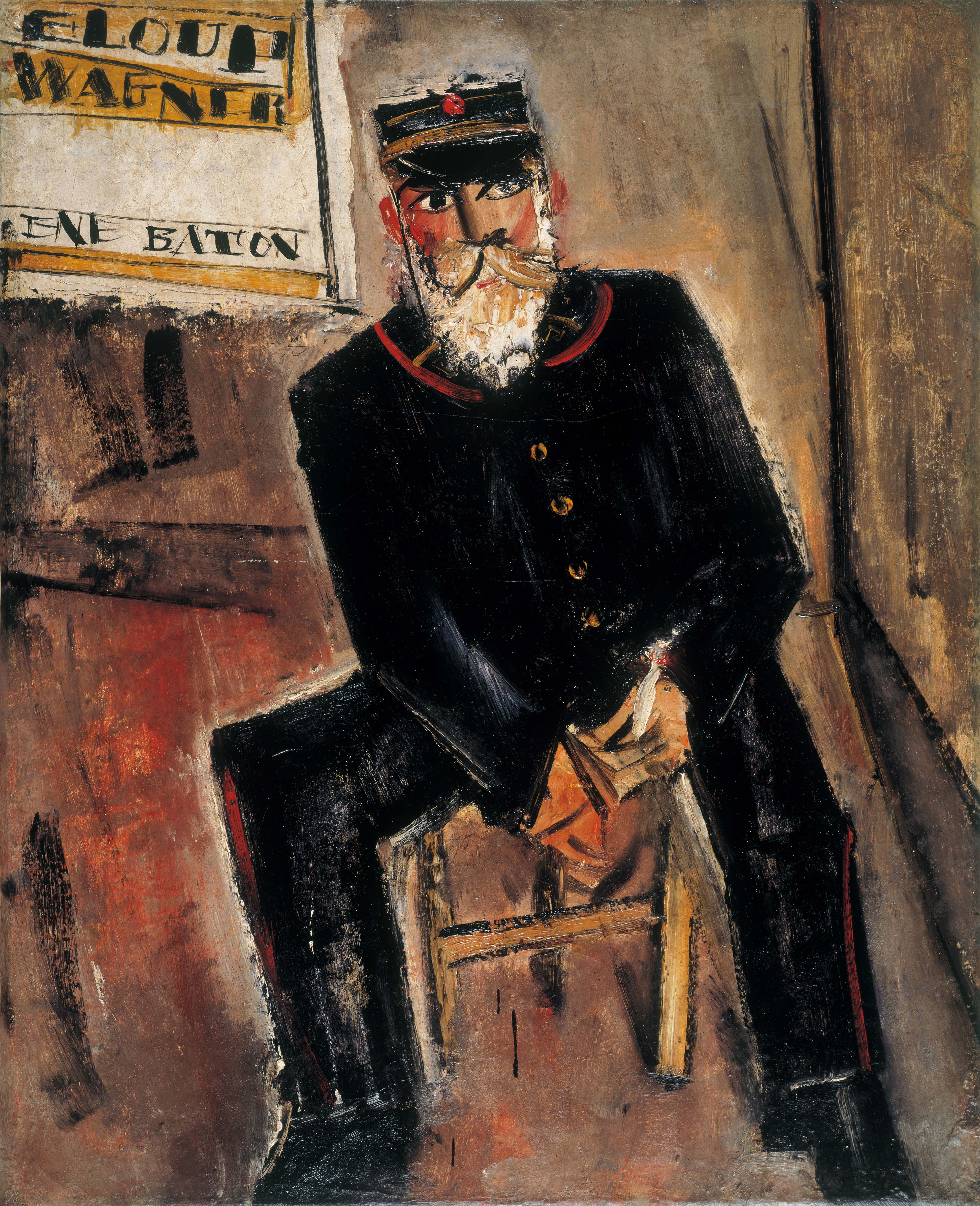 佐伯祐三： 《モランの寺》 《ガス灯と広告》｜東京国立近代美術館