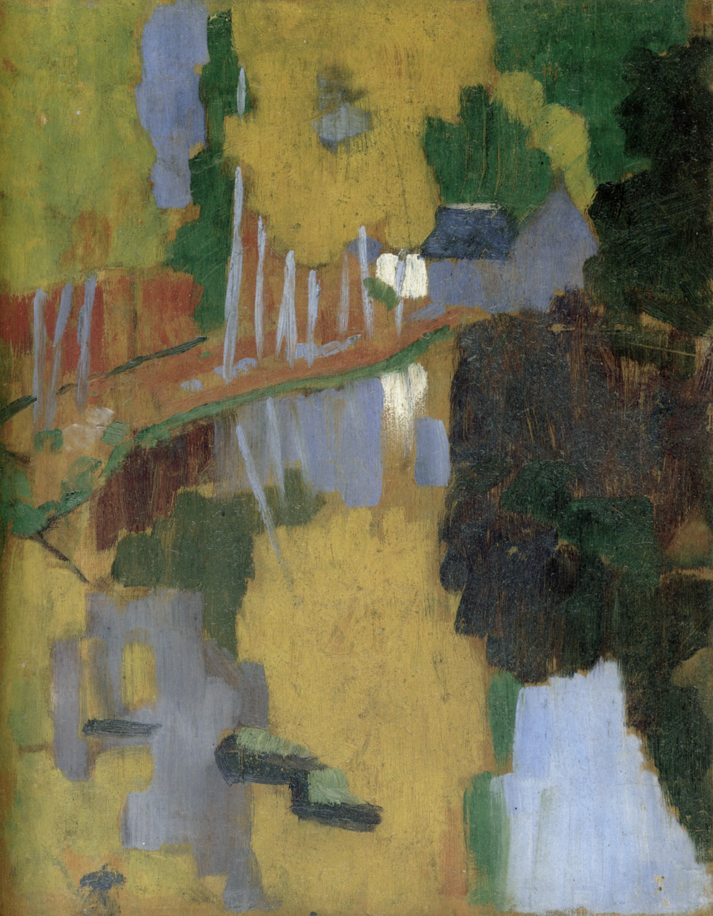 ポール・セリュジエが描いたブルターニュの女性｜ル・プールデュの老