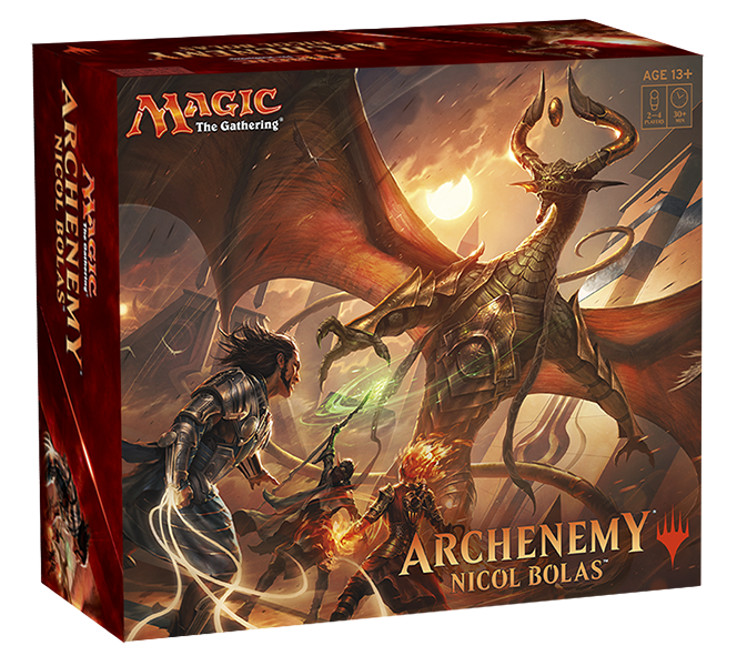 特殊セット「Archenemy: Nicol Bolas」のパッケージアート！魔王戦って