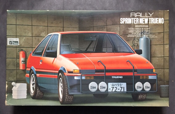 フジミ1/24トヨタニュースプリンタートレノラリー仕様車 2500円