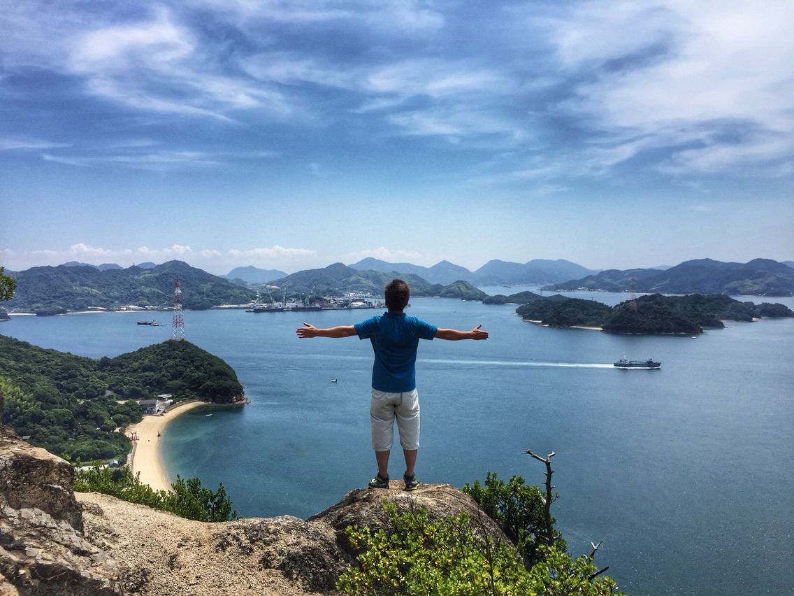 広島】しまなみ海道の穴場 岩子島の西岩岳 : 何度でも訪れたい日本の風景