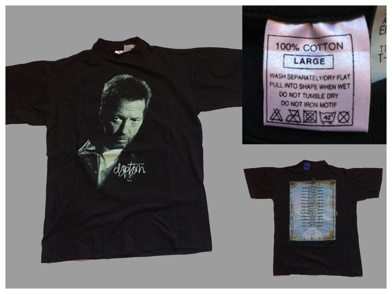 Eric Clapton 1998年90's World Tour TシャツXL エリッククラプトン T