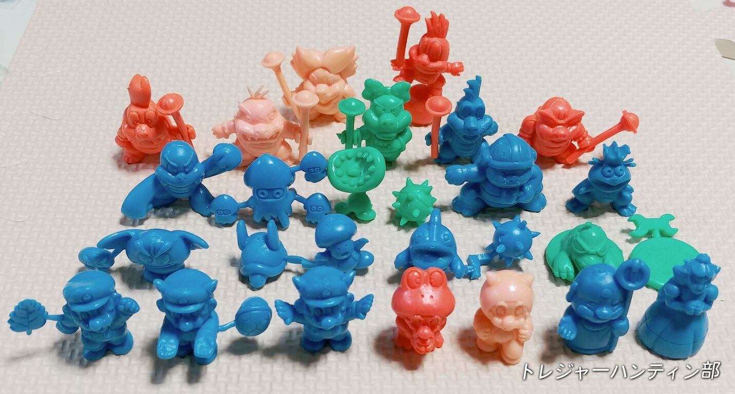 前編 ファミコン スーパーマリオブラザーズ3 消しゴム ガチャガチャ