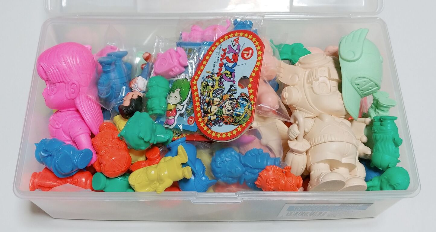 前編 整理整頓日記 ドクタースランプアラレちゃん 消しゴム 丸越