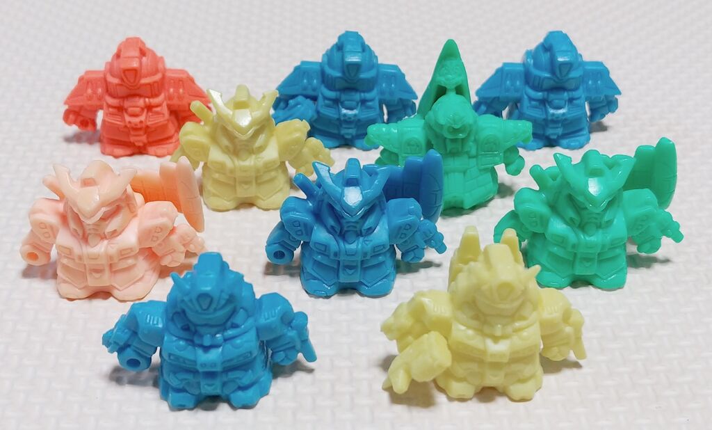 あれ？違い分からない… ガン消し整理整頓日記 大将軍 大福将軍 三代目