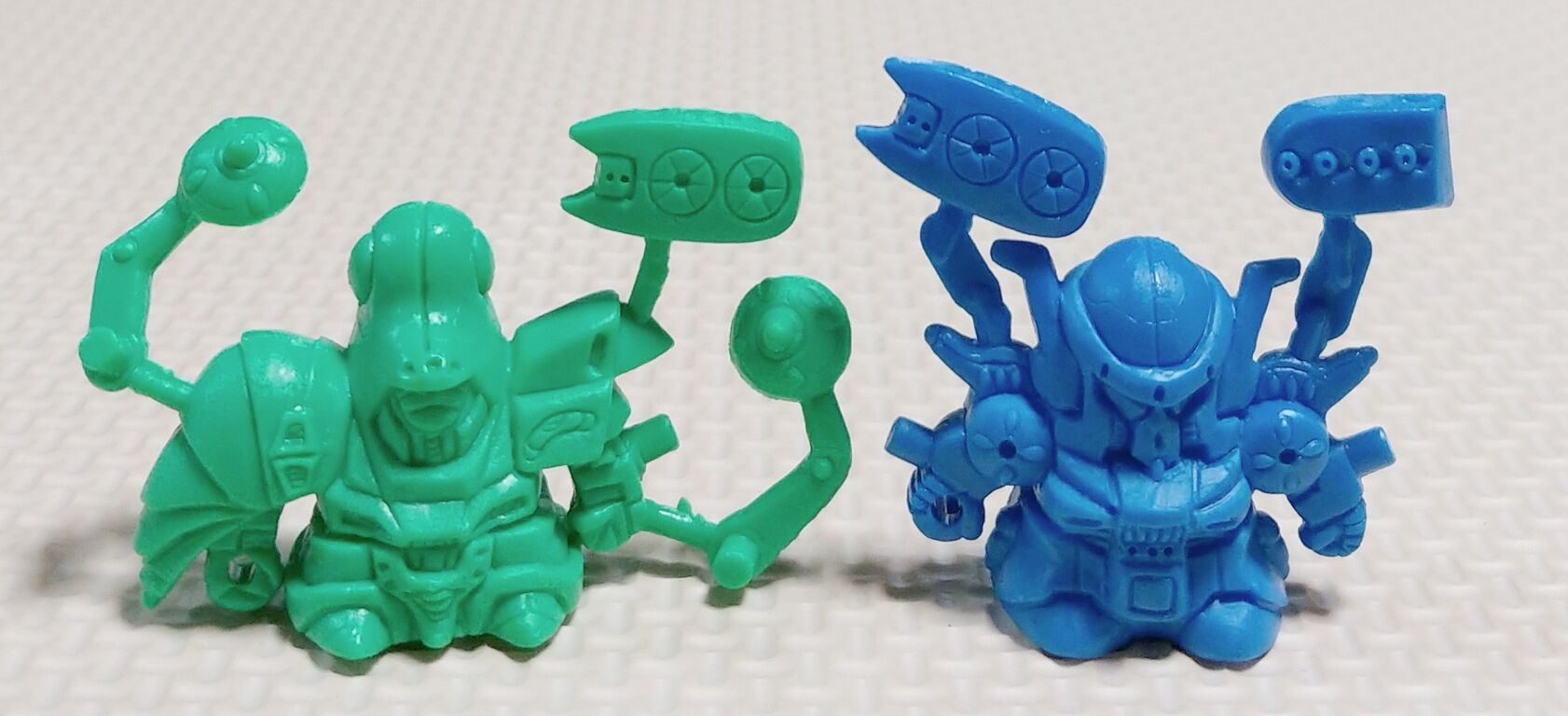 ガン消しのパーツの見分け方 エルガイム ガシャポン戦士 SDガンダム