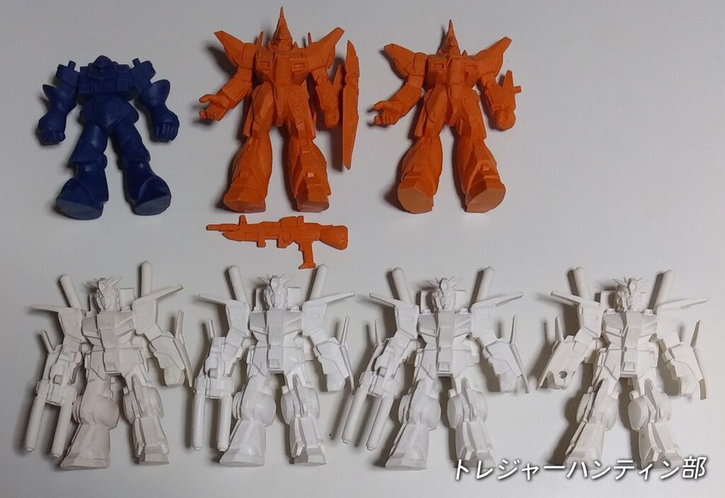 追記あり 所持確認日記 機動戦士ZZガンダム ビッグZガンダム 3弾 ガン