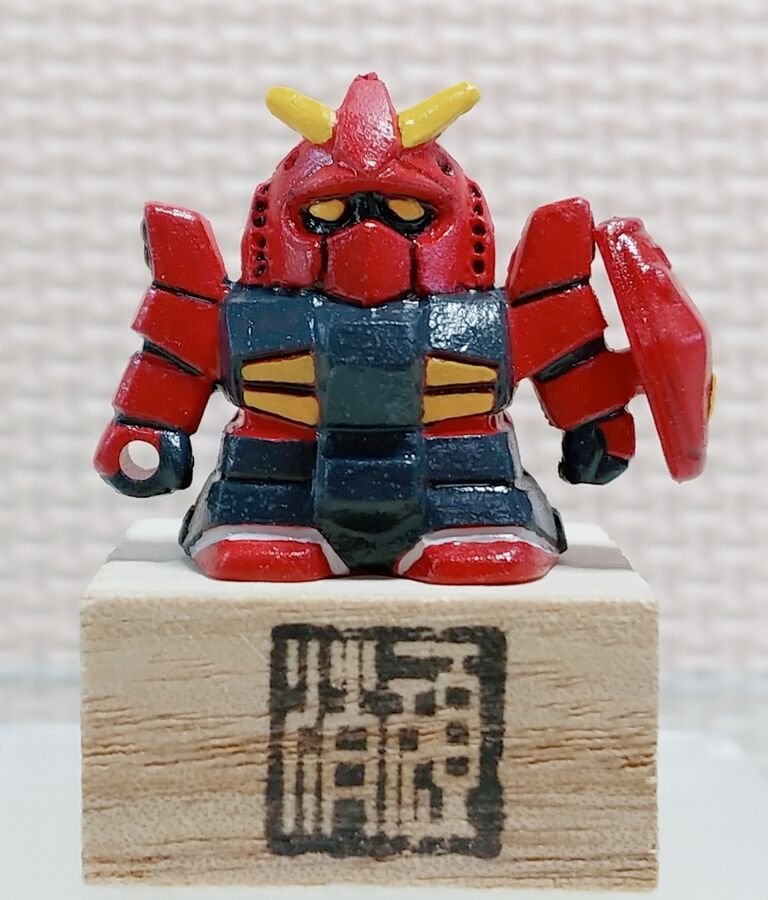 後編 またまた凄いお宝が！ レッドウォーリア 彩色 塗装 SDガンダム