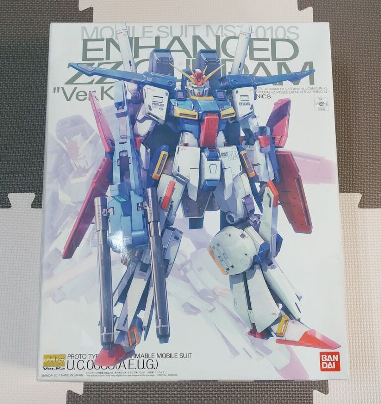 日記 こんなん気が狂う(笑) ガンプラ MG 1/100 MSZ-010 強化型ダブル