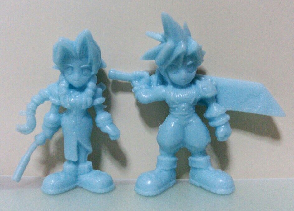 ファイナルファンタジー7 消しゴム 塩ビ人形 : トレジャーハンティン部