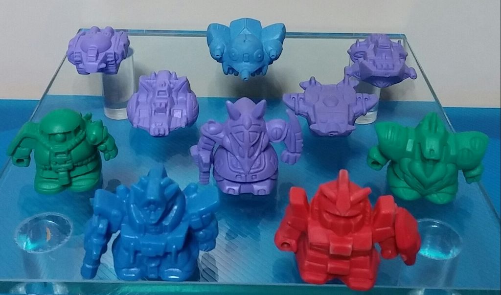 SDガンダム ガン消し part15 マーク15 リスト レアカラー : トレジャー