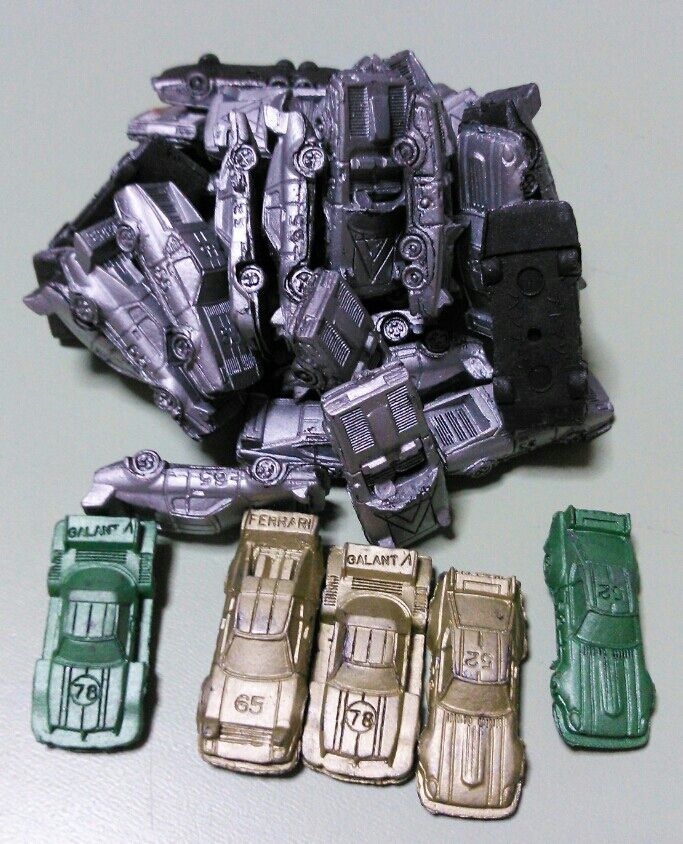 昔のガチャガチャ台紙 マグネットスーパーカー マグモ エレキ スー消し