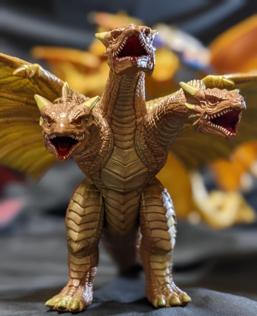 平成モスラ・デスギドラ＆キングギドラ来襲（バンダイ）ソフビ