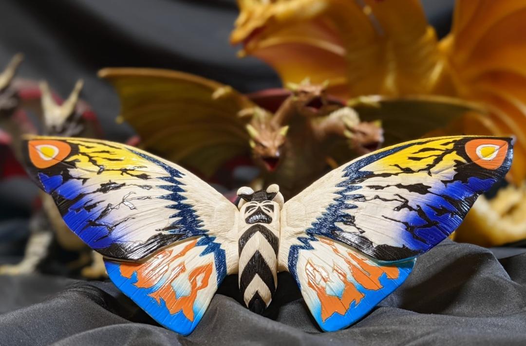 平成モスラ・デスギドラ＆キングギドラ来襲（バンダイ）ソフビ