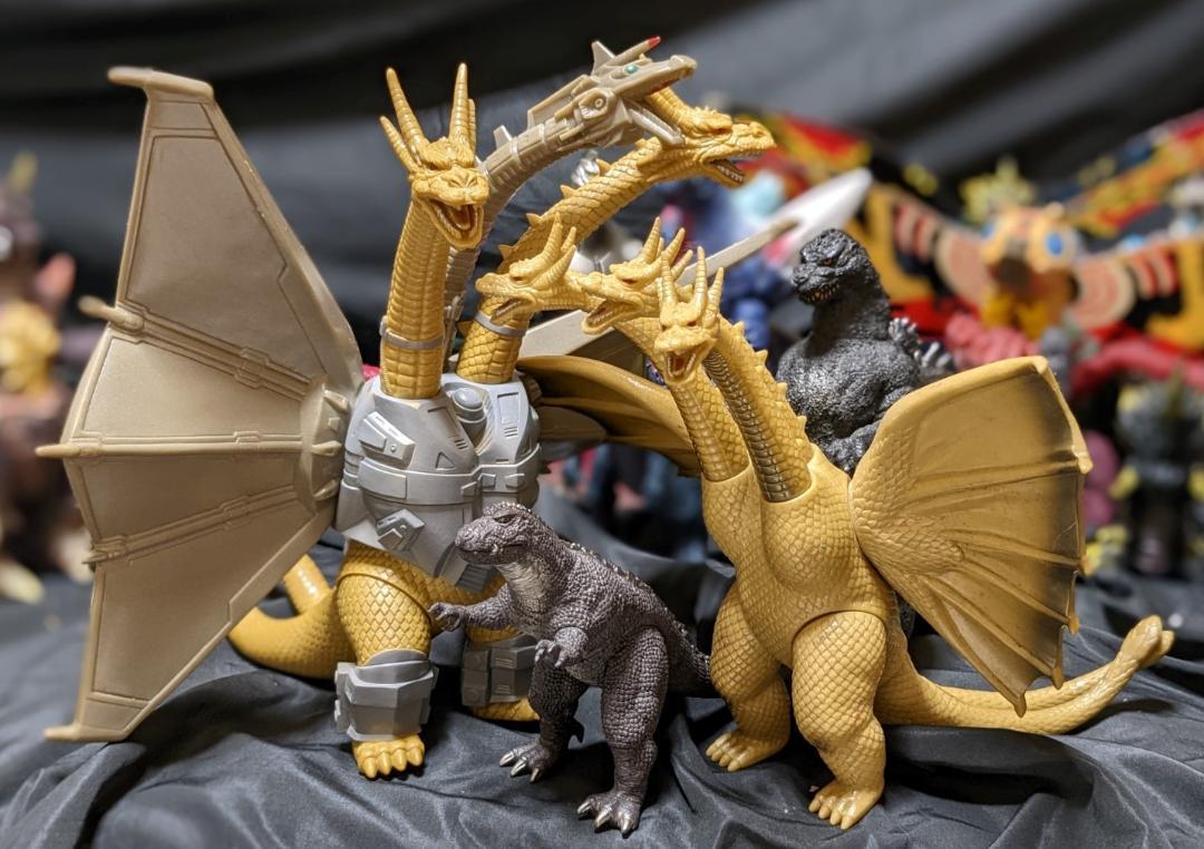 ゴジラ平成VSシリーズ（バンダイ）ソフビフィギュア20体セット