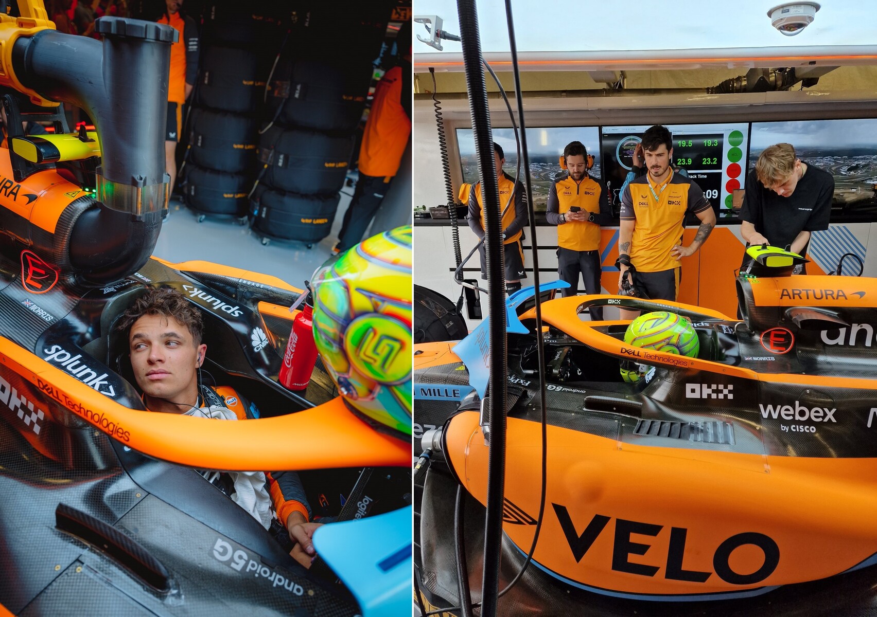 ランド・ノリス、イギリス仕様のヘルメット : F1通信jp