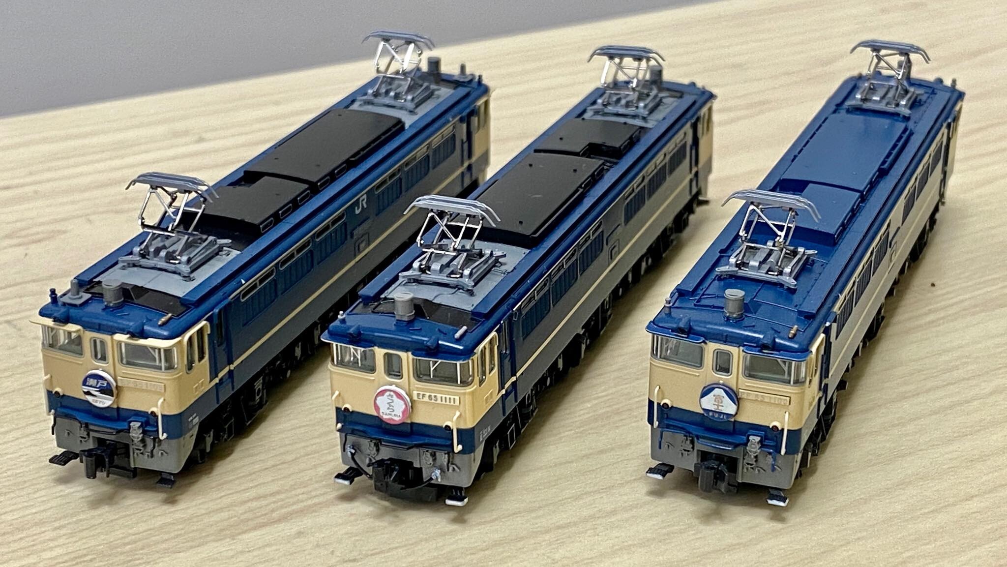 KATOとTOMIXのEF65-1000を比較する : 鉄道情景草案