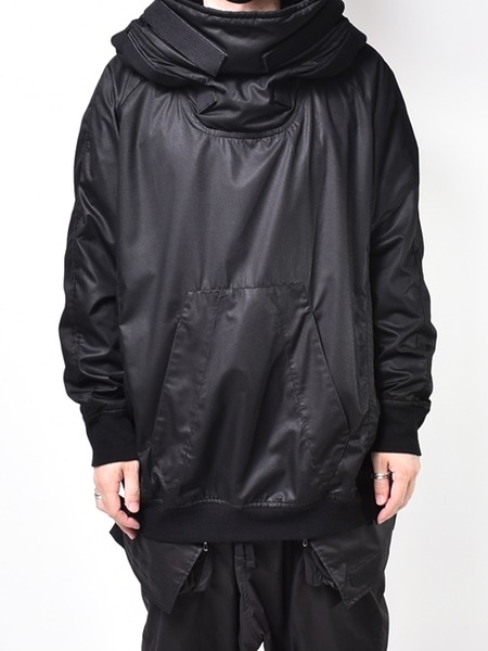 JULIUS[ユリウス] / GORDINI 747BLM2 PADDED HOODIE パデットフーディ