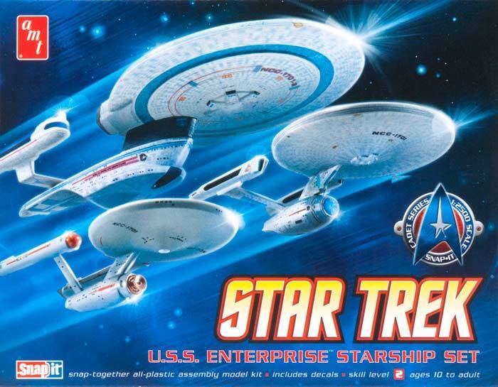 AMT 1/2500 STARTREK U.S.S. ENTERPRISE STARSHIP SET スタートレック