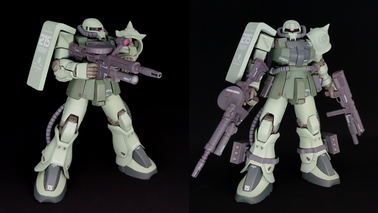 ZEONOGRAPHY #3005b F2型 ザク【ザクデザート】 : G-Archive