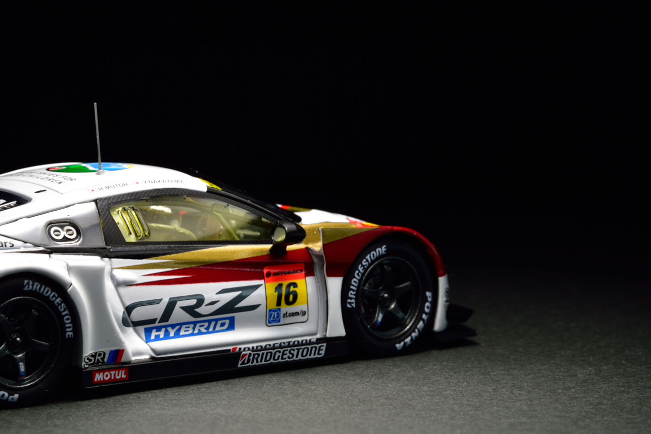 EBBRO 1/43 MUGEN CR-Z GT 2013 : POKER FACE 4 ReLoad