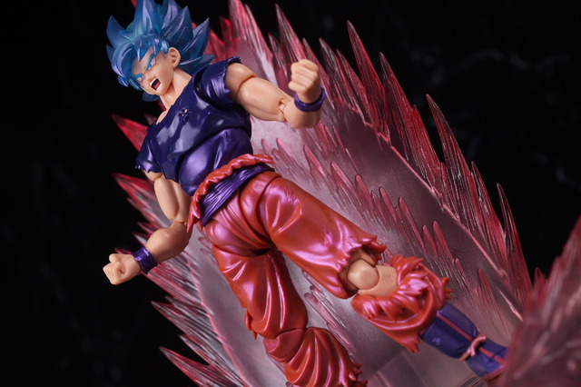 S.H.フィギュアーツ スーパーサイヤ人ゴッドスーパーサイヤ人孫悟空 界