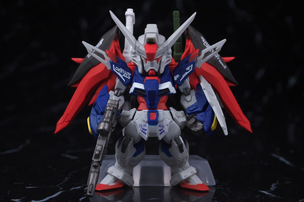 FW GUNDAM CONVERGE デスティニーガンダムSpecII&ゼウスシルエット