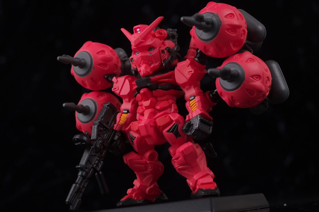 FW GUNDAM CONVERGE CORE 赤いガンダムセット レビュー : はっちゃか