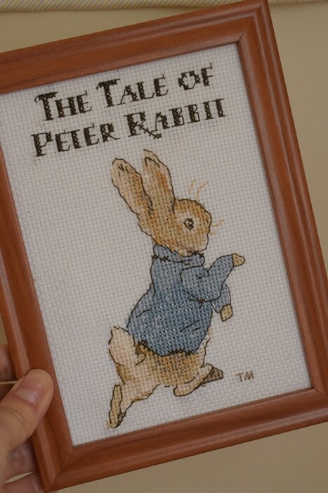とっても可愛い】ホビーラホビーレの「ピーターラビットの額縁」クロス