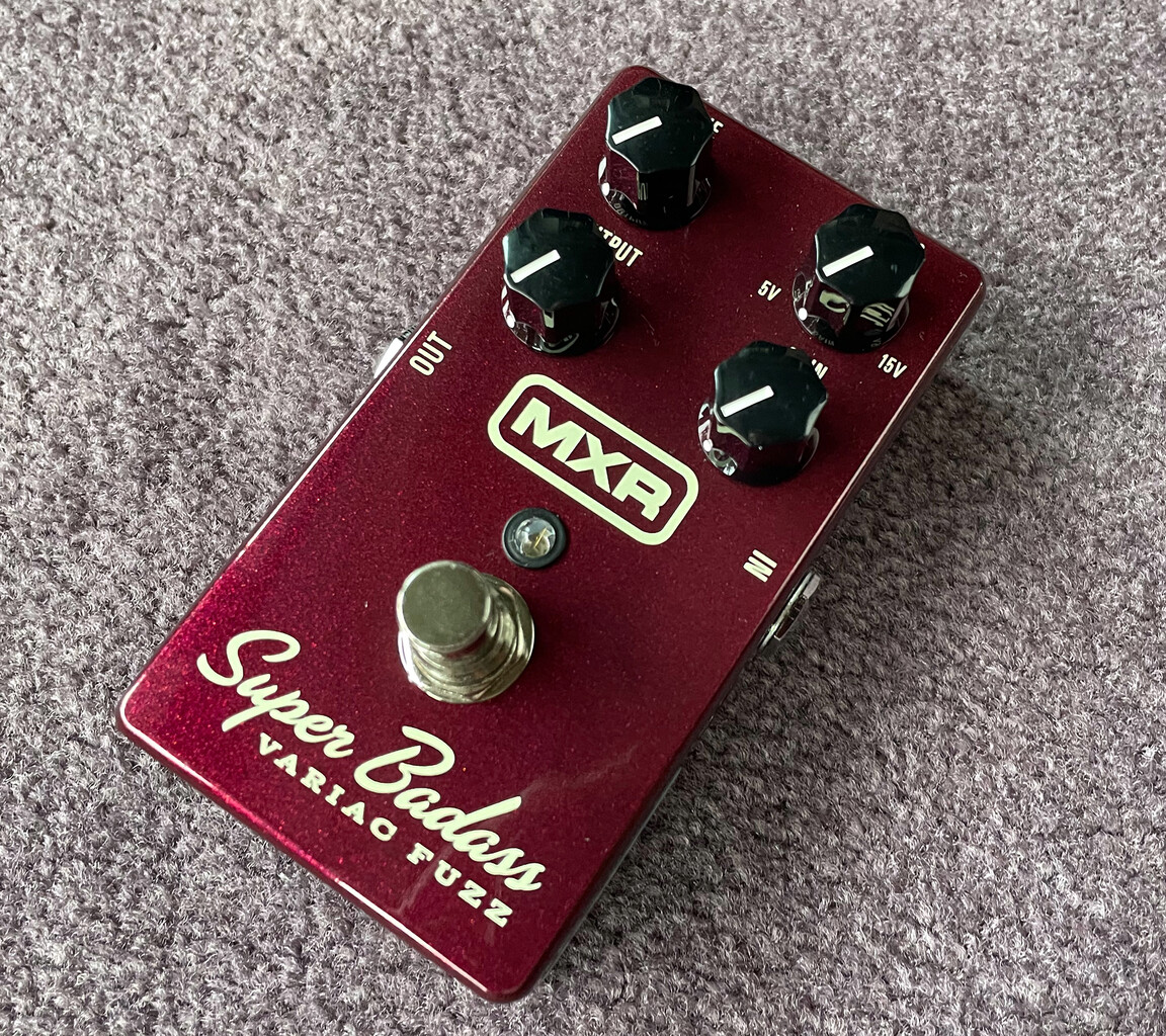 MXR Super Badass Variac Fuzz : レーシングジャイブ研究会