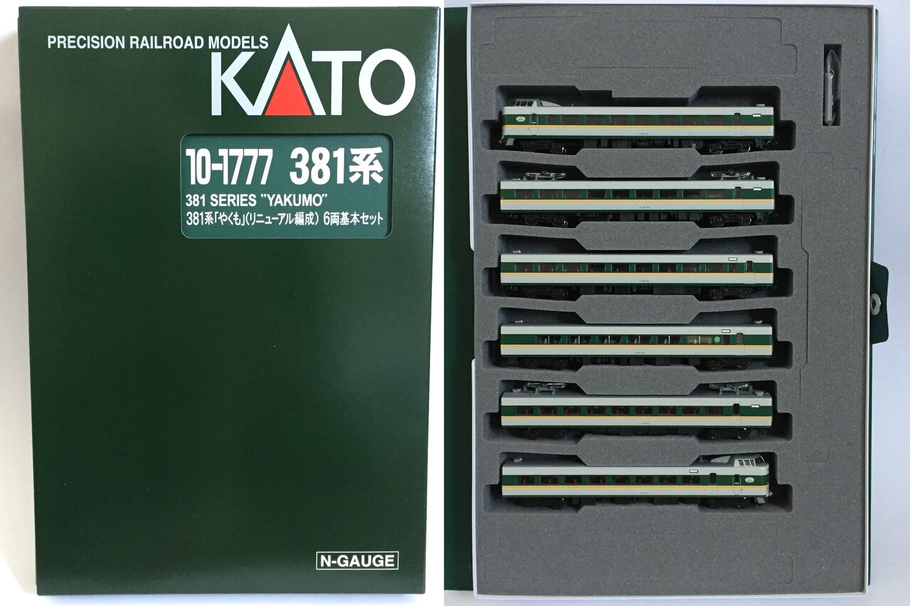 KATO 10-1777/1778 381系「やくも」(リニューアル編成) : KurekouPortal