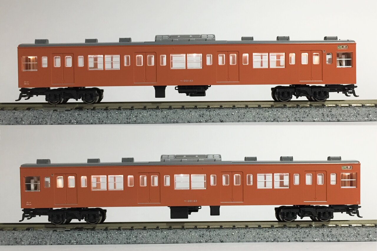 KATO 201系(中央線色) シングルアームパンタグラフ装備 : KurekouPortal