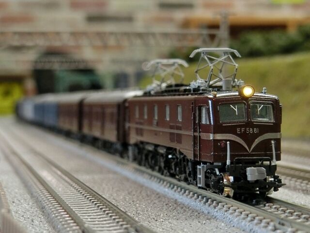 KATO EF58-61 お召機 : 横浜西部急行の備忘録2(きまぐれ鉄道日記帳N)