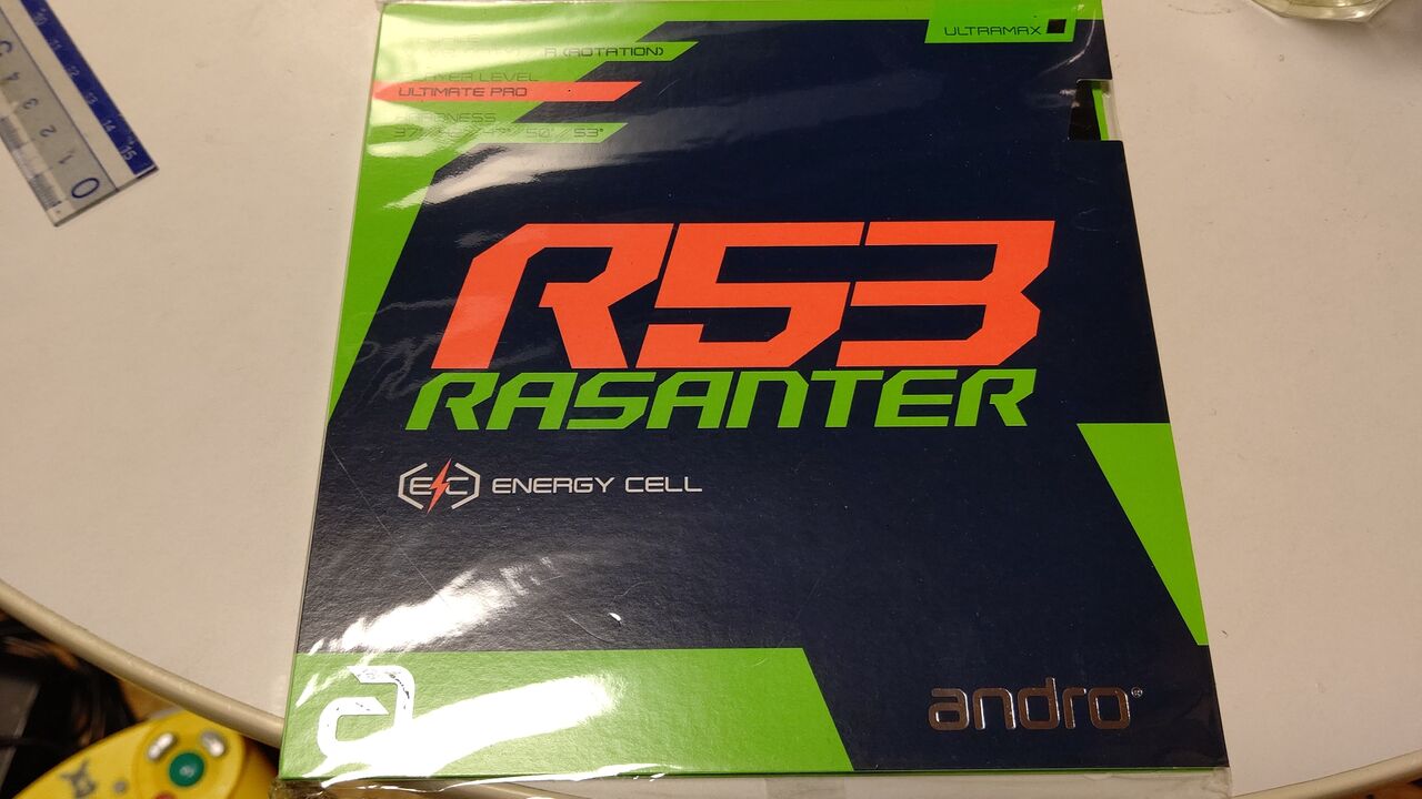 卓球】ディグニクス09cをやめてラザンターR53を裏面に貼った話 : 398