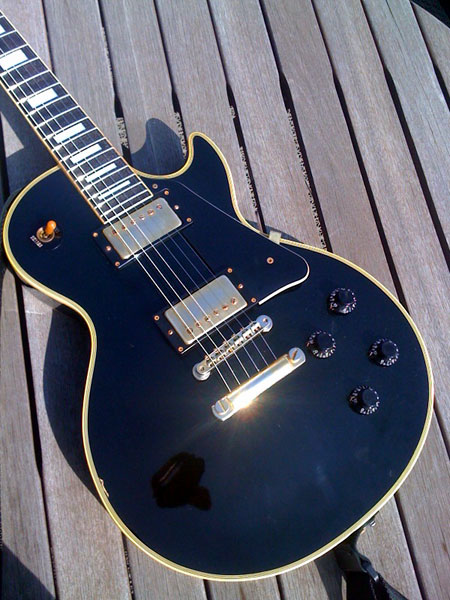 Burny レスポール・カスタム・モデル : Liquid Brains of OZ