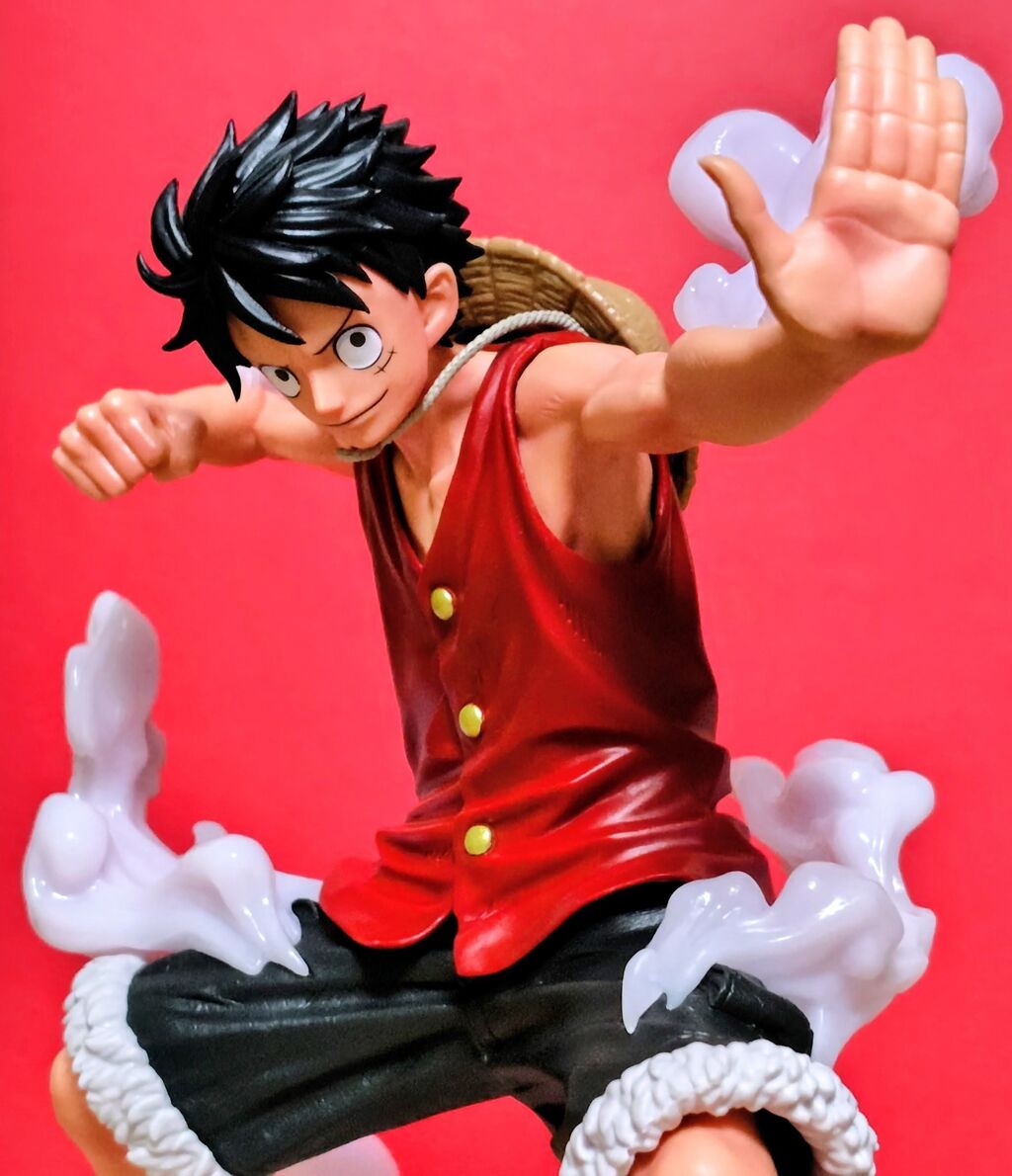 煙エフェクト付きのギア2ルフィ】ワンピース MAXIMATICPLUS MONKEY.D