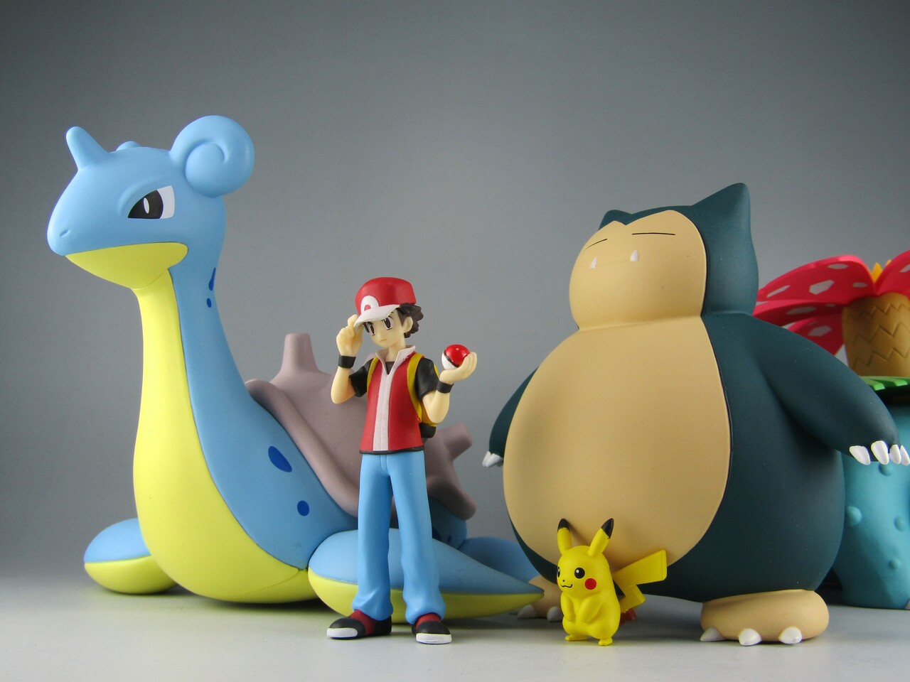 ポケモンスケールワールド カントー地方 レッド＆カビゴン＆ポケモンの