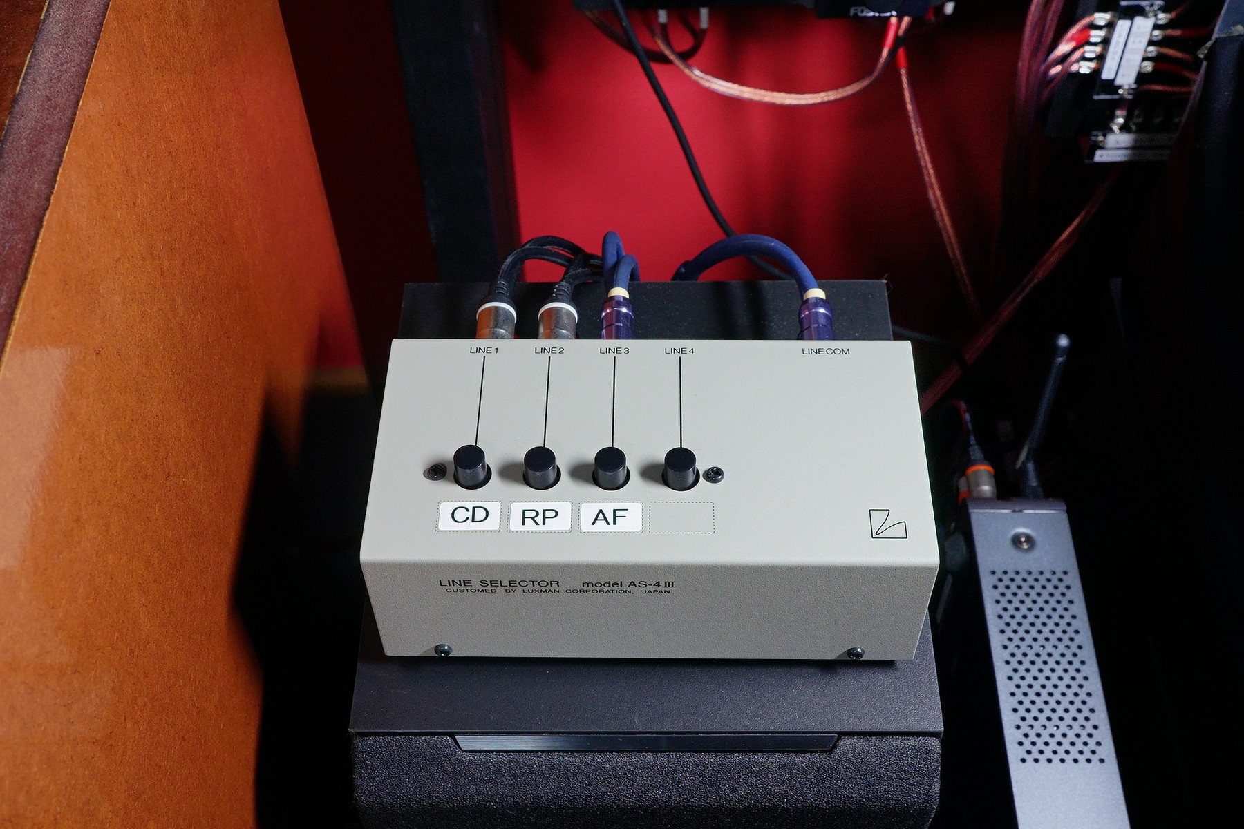 LUXMAN ラインセレクター AS-4III を購入 : 趣味の「写真、DIY