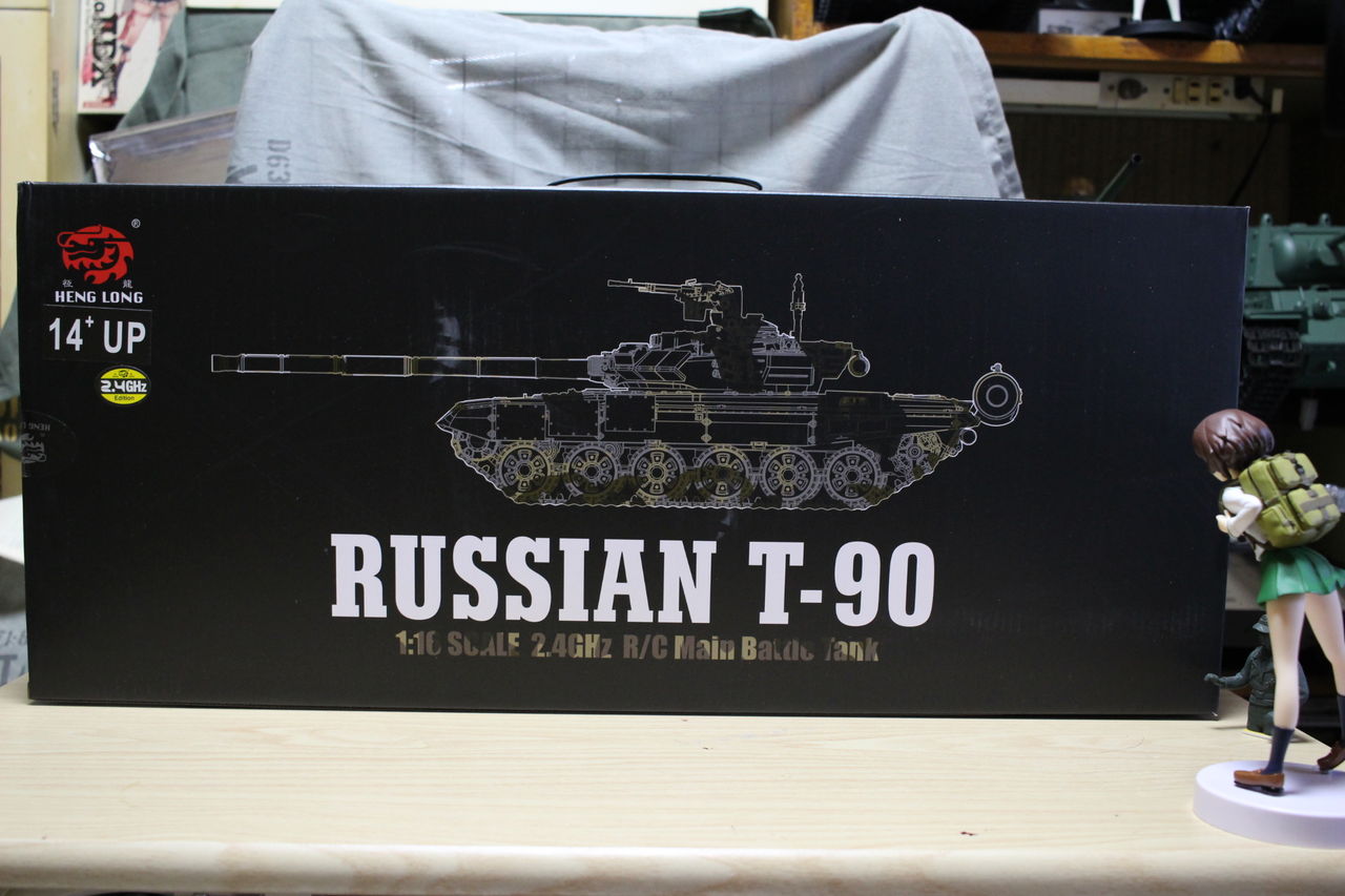 ヘンロン 1/16 Russian T-90 MBT : りぅまるのにっき ﾂｳﾞｧｲ