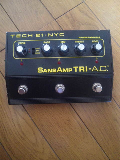 TECH21 SANSAMP TRI-A.C. : R-バカ短編集