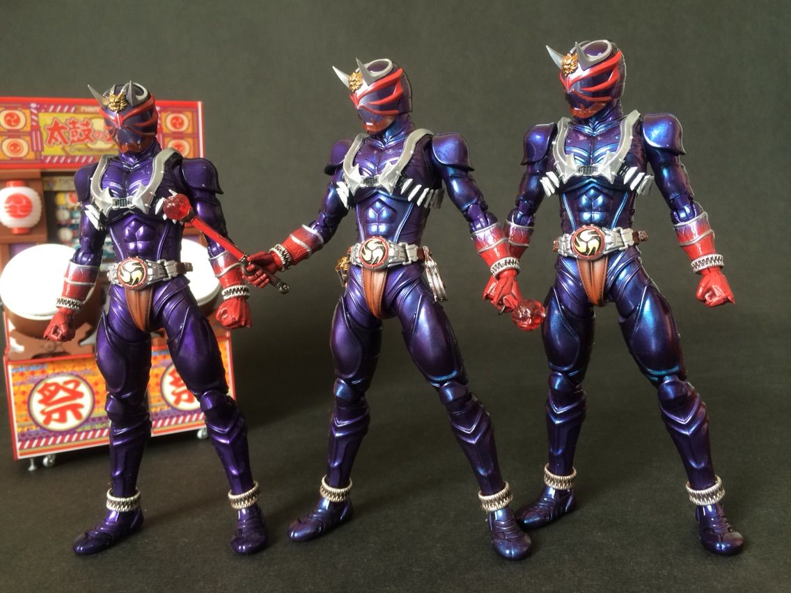 アーツ真骨彫 響鬼、マジョーラ塗装 : K.R.りくほは改造人間である