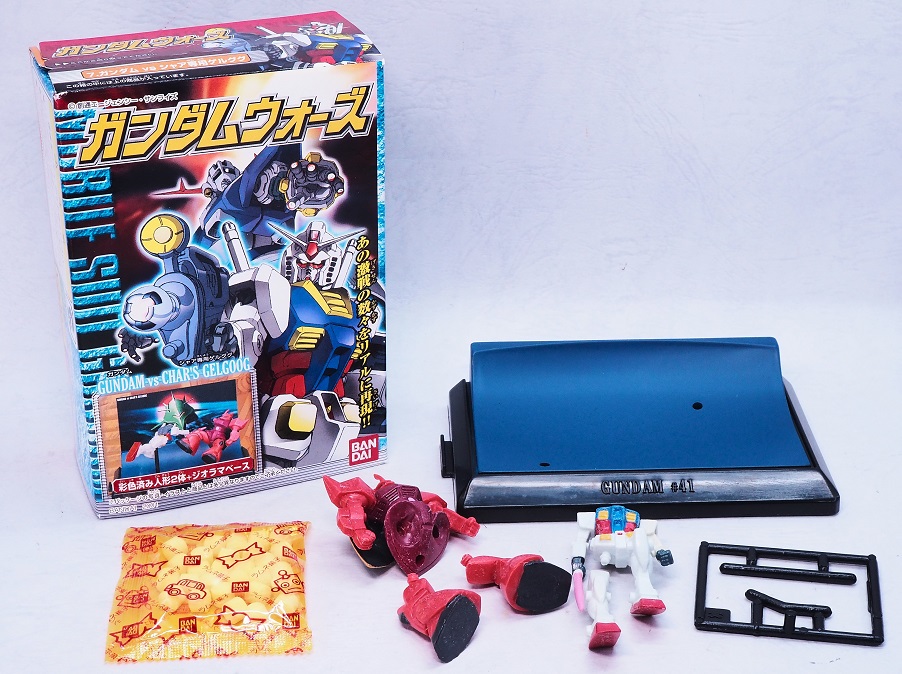 食玩 ガンダムウォーズ ガンダムVSシャア専用ゲルググ レビュー