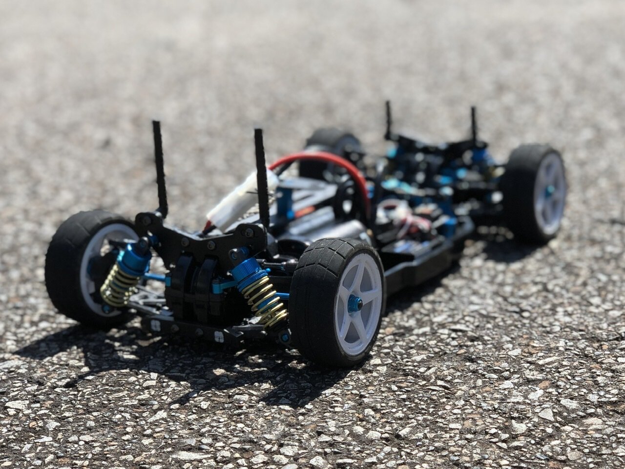 TT-02 type-SR試走！切れ味抜群だけど難しいぞコレw : 小学生の息子と