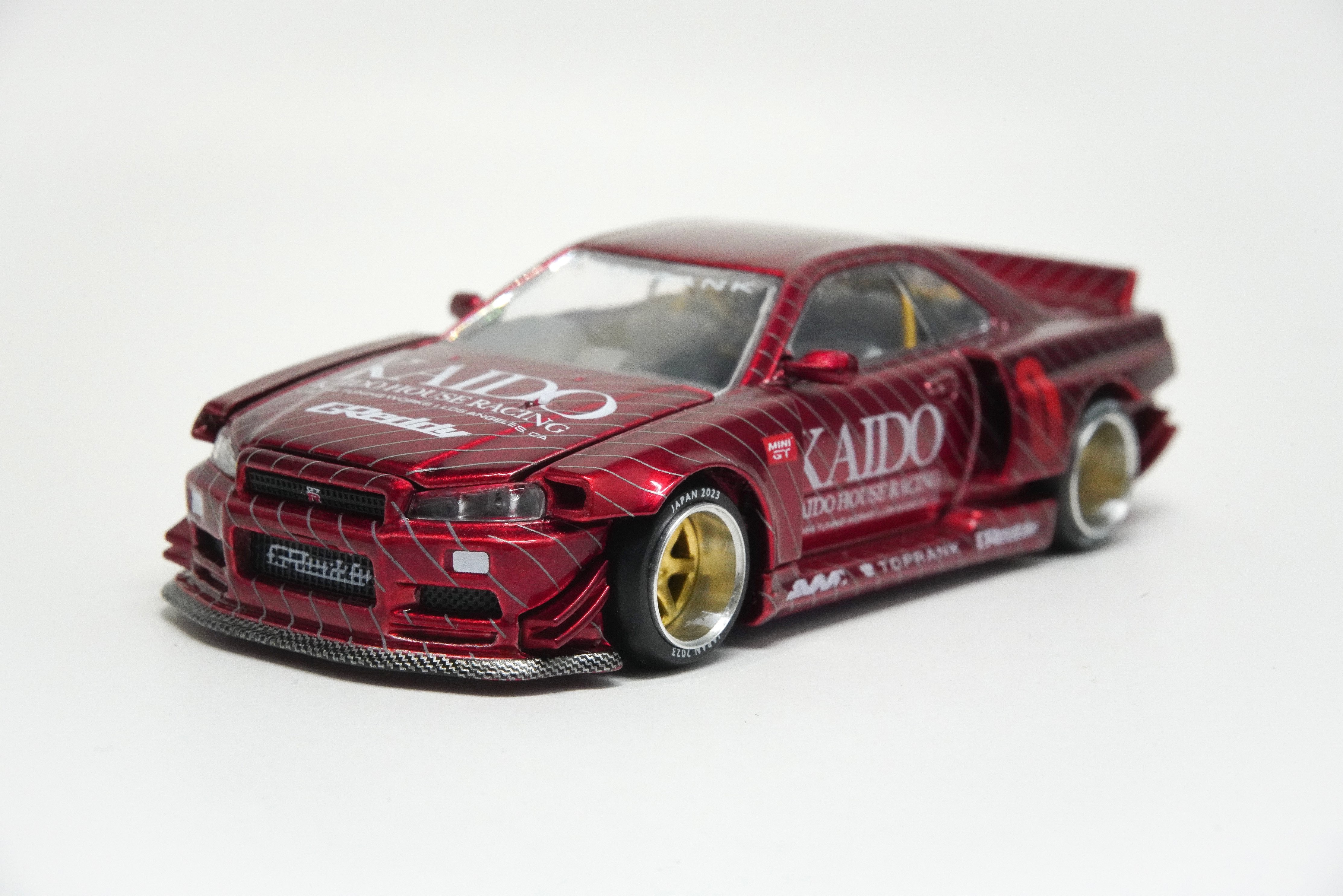 KAIDO☆HOUSE MINIGT //JAPAN NISSAN SKYLINE GT-R[R34] KAIDO WORKS